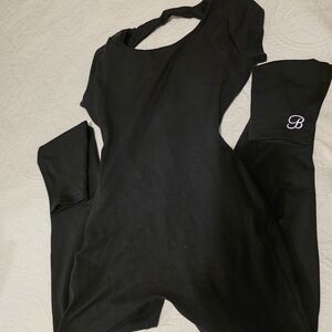Bombshell Sportswear Black Jumpsuit